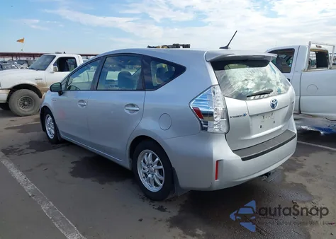2013 Toyota Prius V Three from USA, damaged, VIN JTDZN3EU7D3217524